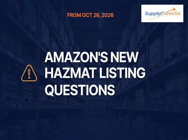 Amazon hazmat compliance questions October 2026