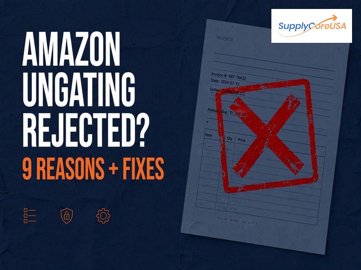 Amazon ungating invoice rejected 9 reasons and fixes 2026